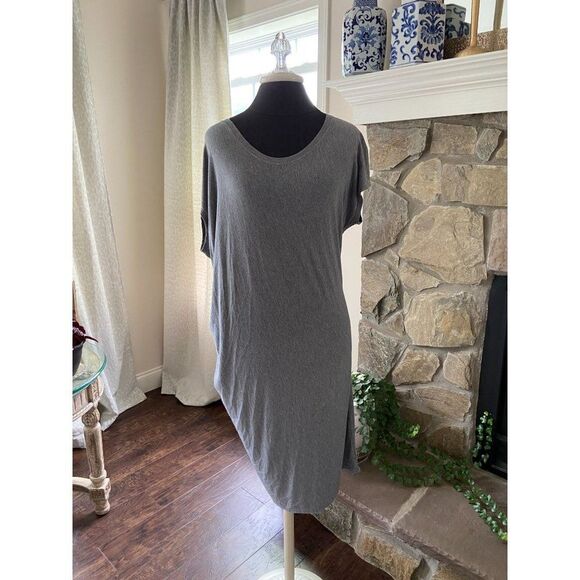 Gray Athleta Dress with slopped side (Small) - Picture 1 of 4